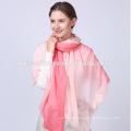 lady lastest design custom printed pink multifunctional wool scarf